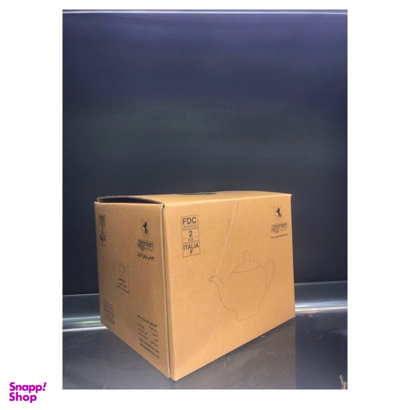 قوری چینی زرین ایران مدل گلستان