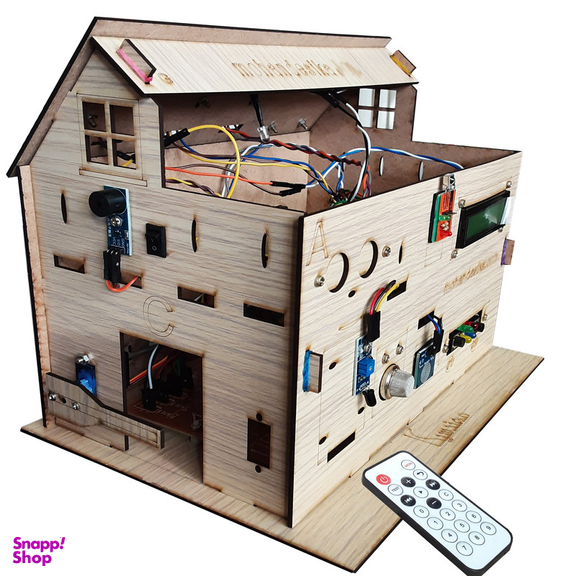 کیت آموزشی مهندسیکا مدل خانه هوشمند ریموت کنترل IOT home-022