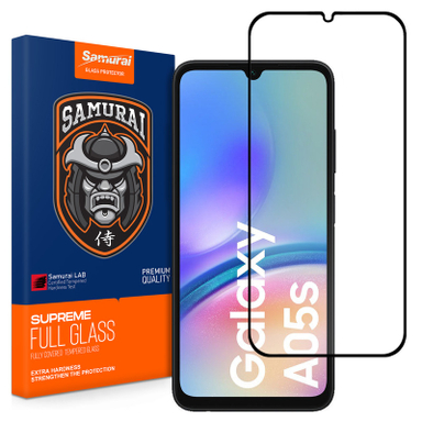 محافظ صفحه نمایش شیشه ای سامورایی مدل ovglass مناسب گوشی موبایل سامسونگ Galaxy A05s