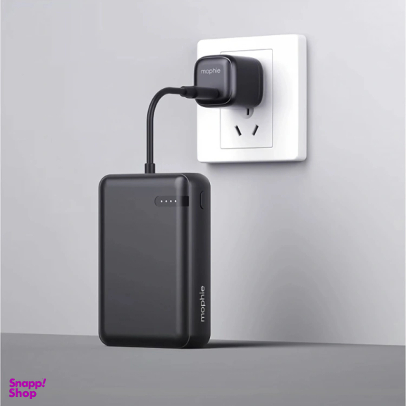 پاوربانک موفی مدل mophie Powerstation plus 10K 401115676 ظرفیت 10000 میلی‌آمپر ساعت