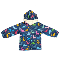 کاپشن دخترانه طرح دایناسور کد 128