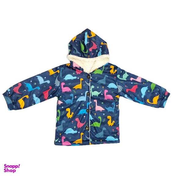 کاپشن دخترانه طرح دایناسور کد 128