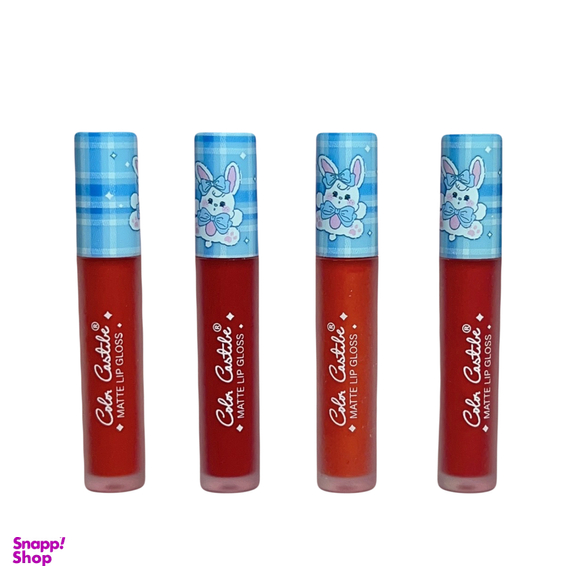 رژ لب مایع کالر کاستل مدل خرگوش کد 02 مجموعه 4 عددی