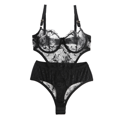 بادی زنانه نوشه پوش کد 90001 رنگ مشکی