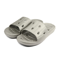 دمپایی حمام مردانه پاپا مدل تیام کد 012 رنگ طوسی