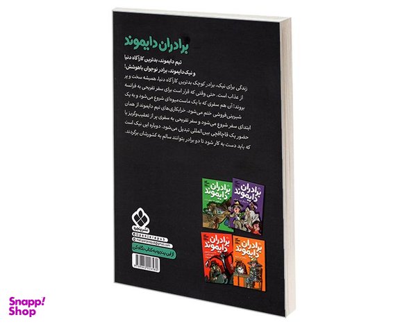 کتاب برادران دایموند و ماجراجویی در فرانسه اثر آنتونی هوروویتس نشر پنجره