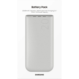 پاوربانک 45 وات سامسونگ مدل EB-P4520 ظرفیت 20000 میلی‌ آمپر ساعت