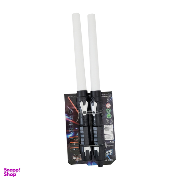 اسباب بازی شمشیر مدل استاروارز چراغ دار مجموعه 2 عددی