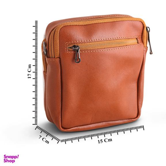 کیف دوشی چرم یلسان مدل رهی کوچک کد 009-GF