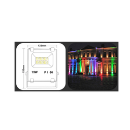 پروژکتور 15 وات اف ای سی کد 1015 RGB