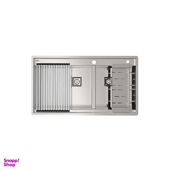 سینک ظرفشویی استیل کن مدل 90-BCN302 توکار