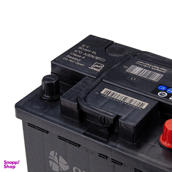 باتری 50 آمپر سپاهان باتری مدل اوربیتال L1