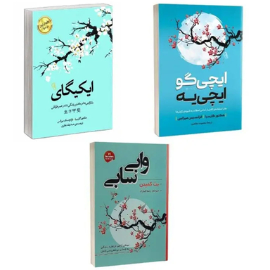 کتاب ایکیگای، وابی سابی و ایچی گو ایچی یه اثر هکتور گارسیا و فرانچسک میرالس نشر آزرمیدخت 3 جلدی