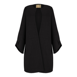 مانتو مدل ماجده کد 180201 رنگ مشکی