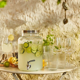 کلمن ایکیا مدل VARDAGEN کد 452 گنجایش 5 لیتر به همراه پایه