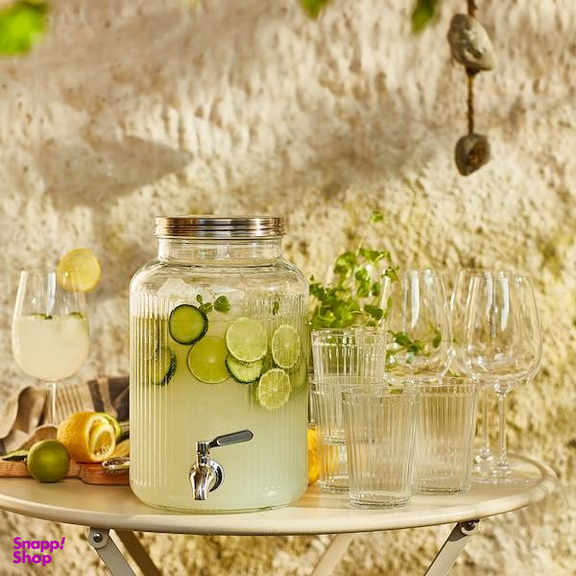 کلمن ایکیا مدل VARDAGEN کد 452 گنجایش 5 لیتر به همراه پایه
