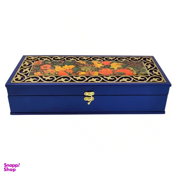 جعبه زعفران هدیه زعفران و هلل ستاره زعفرانیه مدل آبان