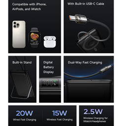 پاوربانک 20 وات مگ سیف مک دودو مدل MC-632 ظرفیت 10000 میلی آمپر ساعت