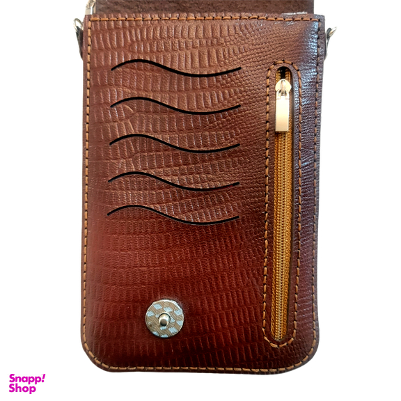 کیف دوشی چرم زنانه حمایل مدل iko63 کد 20