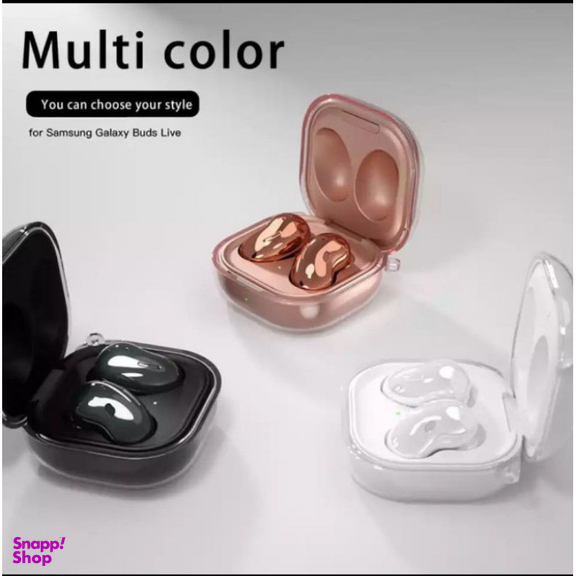 کاور مدل transparent مناسب هندزفری بلوتوثی سامسونگ Galaxy buds2/buds pro/buds live