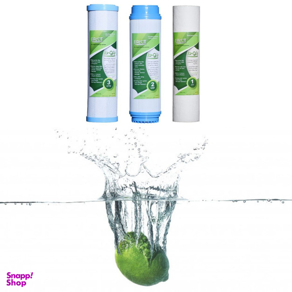 فیلتر دستگاه تصفیه آب بلوط مدل گیاهی BLT 04 مجموعه 4 عددی