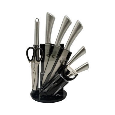 سرویس چاقو آشپزخانه 9 پارچه آیریس مدل 11