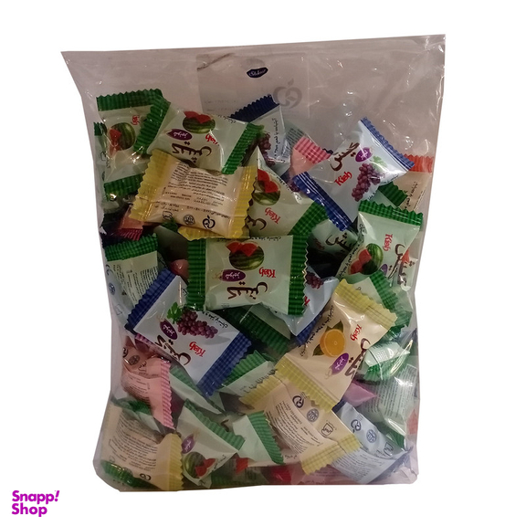آبنبات با طعم میوه و مغز پاستیل شونیز وزن 500 گرم