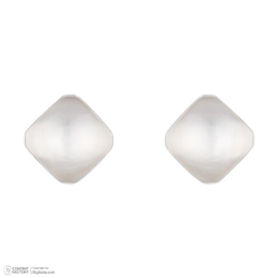 گوشواره نقره زنانه طرح مربع کد E03