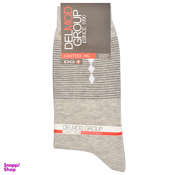 جوراب ساق بلند مردانه دل مد گروپ مدل 249027919 بسته دو عددی