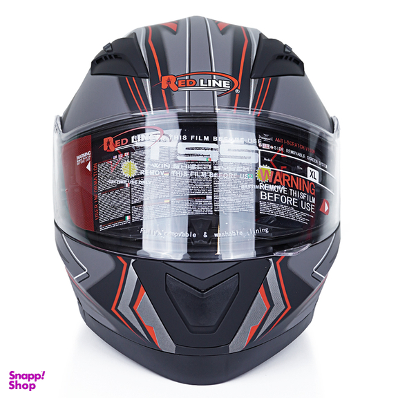 کلاه کاسکت فک متحرک ردلاین مدل 935 طرح Anthony Mat به همراه کاور