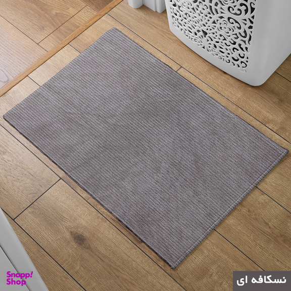پادری شاران هوم مدل اسفنج دار طرح مخمل راه راه فانتزی سایز 40 ×65 سانتی متر