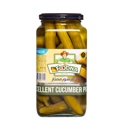 خیارشور ممتاز فودنا وزن 630 گرم