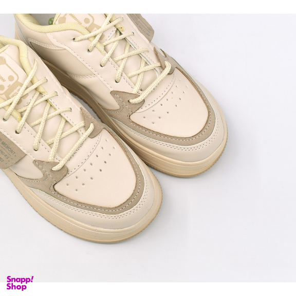 کفش روزمره زنانه پویان گام پیام مدل مولین کد 11959 رنگ کرم