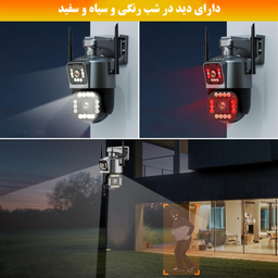 دوربین مداربسته تحت شبکه سیم کارتی  مدل QQ839-3MP