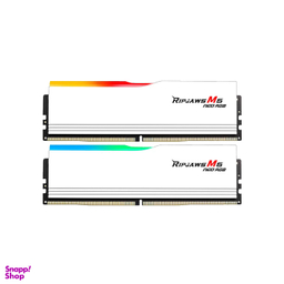 رم دسکتاپ جی اسکیل مدل RIPJAWS M5 NEO RGB DDR5 Dual-Channel 6000MHz CL36 ظرفیت 16 گیگابایت بسته 2 عددی