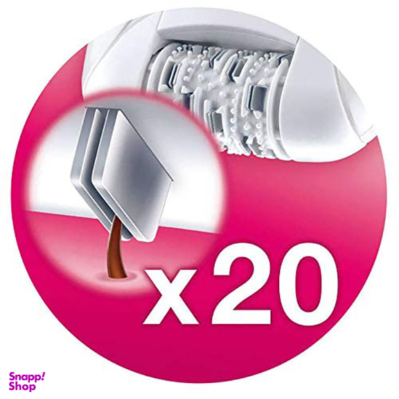 اپیلاتور براون مدل Hello Face به همراه ماشین اصلاح موی صورت بانوان براون مدل 01