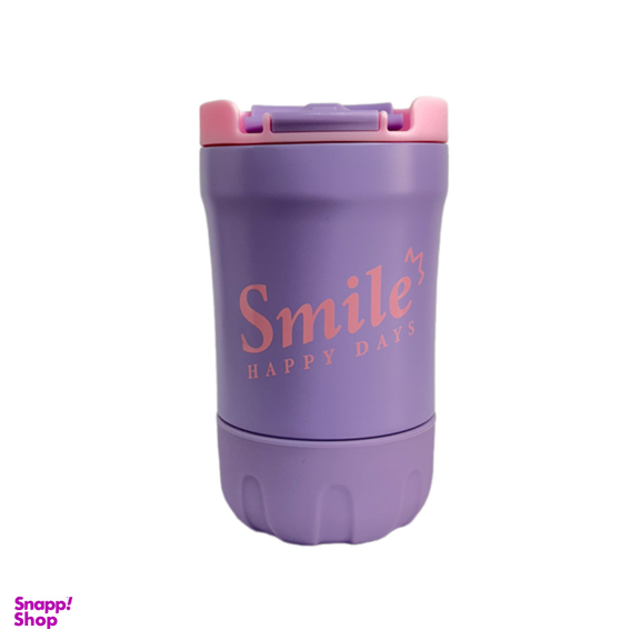 ماگ سفری مدل Smile کد 07 گنجایش 500 میلی لیتر