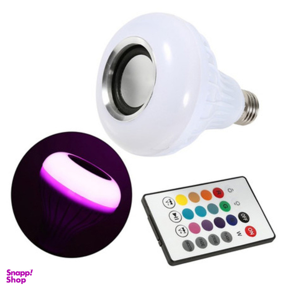 لامپ هوشمند و اسپیکر بلوتوث دیوایس کد Music Bulb