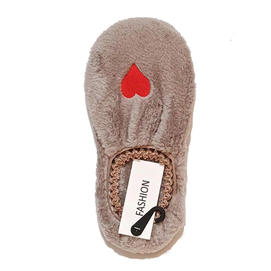 پاپوش پولیشی FASHION مدل گلدوزی طرح قلب کد S17