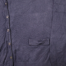 ژاکت نخی زنانه کد 454 رنگ سرمه‌ ای