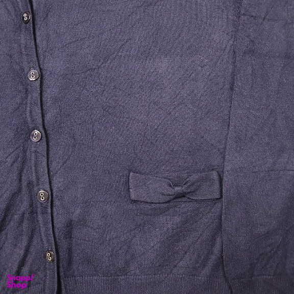 ژاکت نخی زنانه کد 454 رنگ سرمه ای