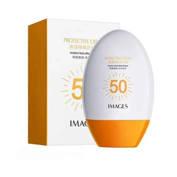 کرم ضد آفتاب بدون رنگ ایمجز SPF 50 مدل Protective مناسب انواع پوست حجم 45 میلی لیتر مجموعه 2 عددی
