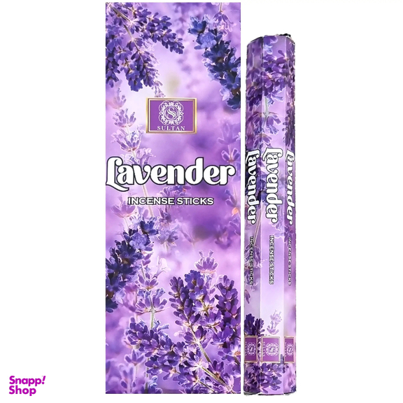 عود سلطان مدل Lavender بسته 20 عددی
