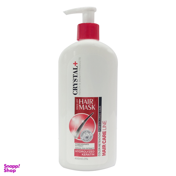 ماسک مو کریستال مدل چای سبز حجم 400 میلی لیتر