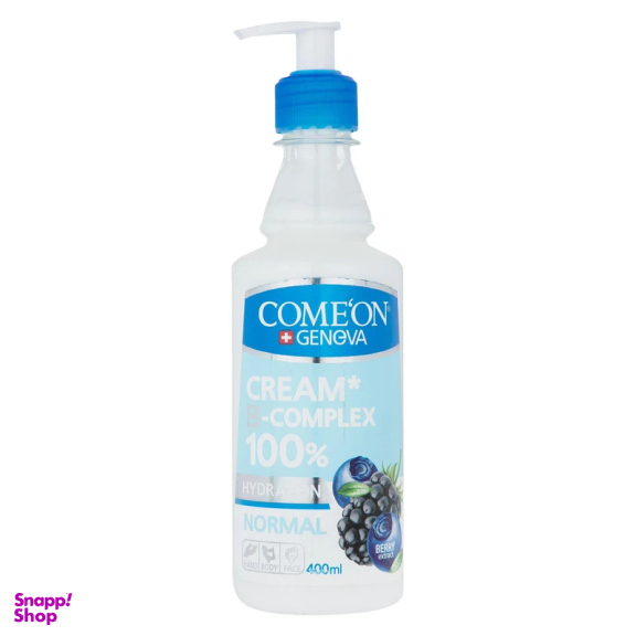 کرم پمپی کامان مدل B-COMPLEX NORMAL SKIN حجم 400 میلی لیتر