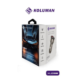 شارژر فندکی موبایل کلومن مدل K-C108 48W