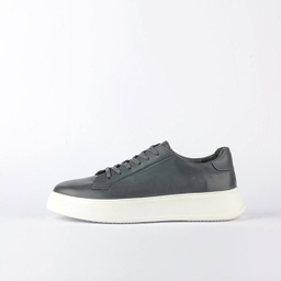 کفش مردانه پانوپا مدل ونس چرم 017 رنگ مشکی