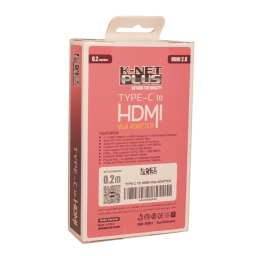 تبدیل Type-C به HDMI/VGA کی نت پلاس مدل KP-DO11