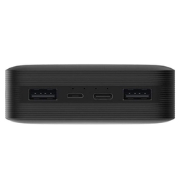 پاور بانک شیائومی مدل Redmi با ظرفیت 20000mAh با کابل MicroUSB رنگ مشکی