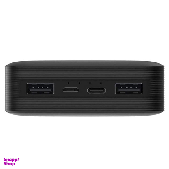 پاور بانک شیائومی مدل Redmi با ظرفیت 20000mAh با کابل MicroUSB رنگ مشکی
